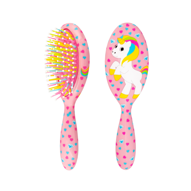 Pylones Saç Fırçası / Tarak - Küçük - Ladypop - Unicorn Pink