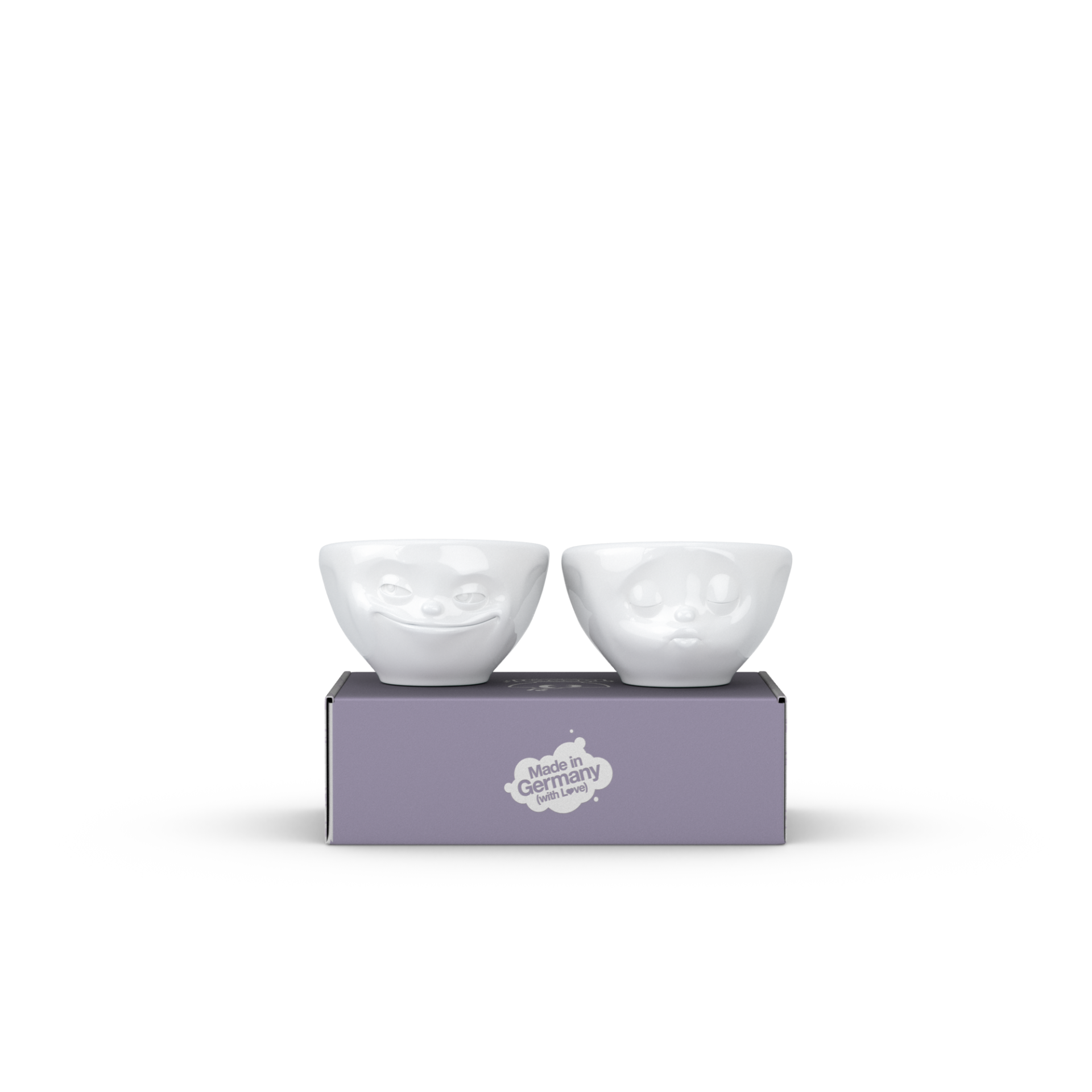 Tassen - Grinning & Kissing-  İkili Küçük Kase Set