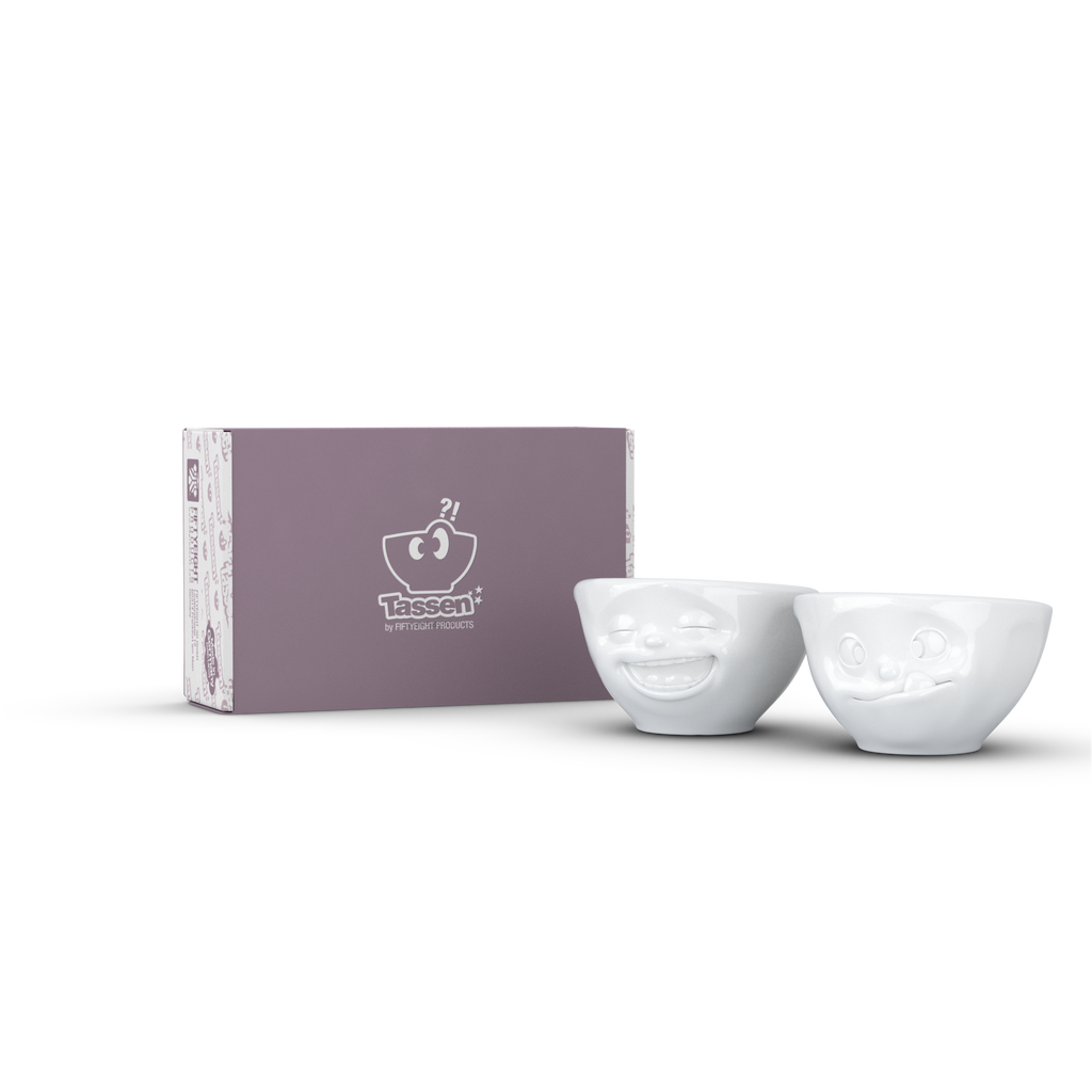 Tassen - Laughing & Tasty-  İkili Küçük Kase Set