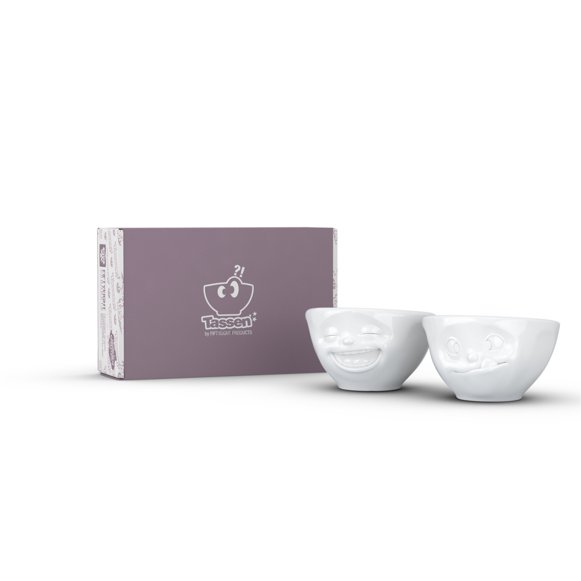 Tassen - Laughing & Tasty-  İkili Küçük Kase Set