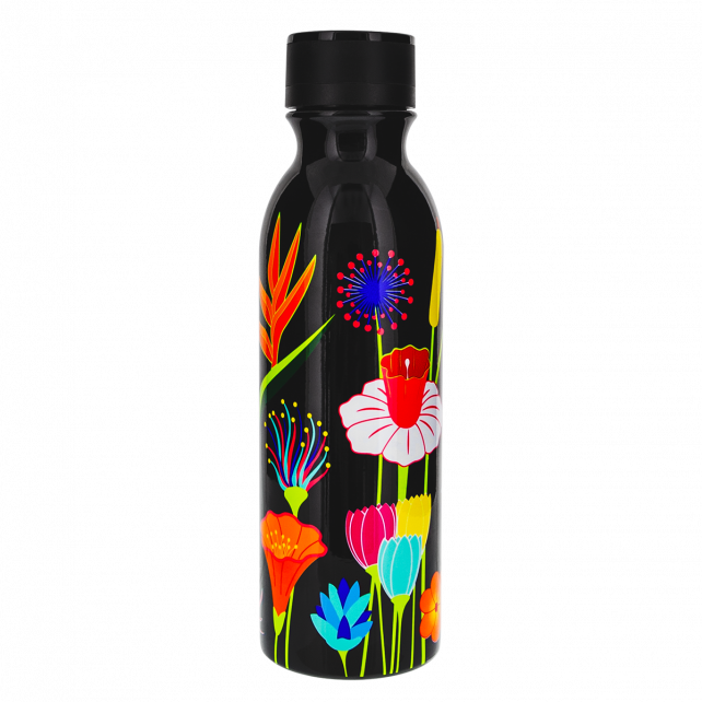 Pylones Termos 600 ml - Medium Keep Cool Bottle - Jardin Fleuri