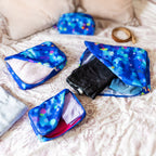 Pylones 3'lü Seyahat Çantası Seti - Travel Organizer - Blue Palette