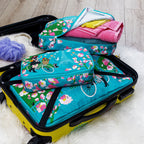 Pylones 3'lü Seyahat Çantası Seti - Travel Organizer - Parisienne