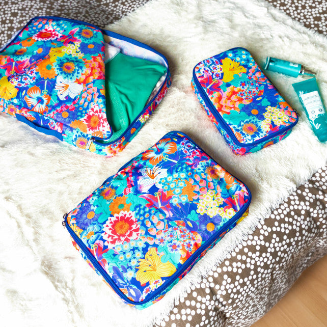 Pylones 3'lü Seyahat Çantası Seti - Travel Organizer - Bouquet