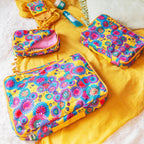 Pylones 3'lü Seyahat Çantası Seti - Travel Organizer - Dahlia