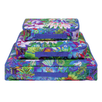 Pylones 3'lü Seyahat Çantası Seti - Travel Organizer - Fleurs d'eau
